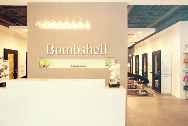 Bombshell Salon in California Main Lobby
